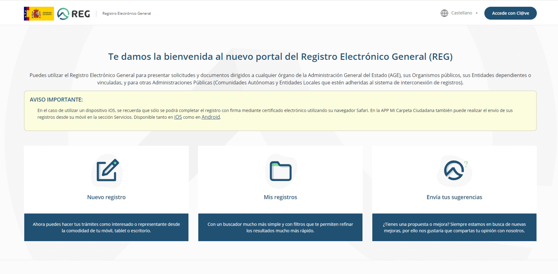 paso 1 tutorial plataforma REG